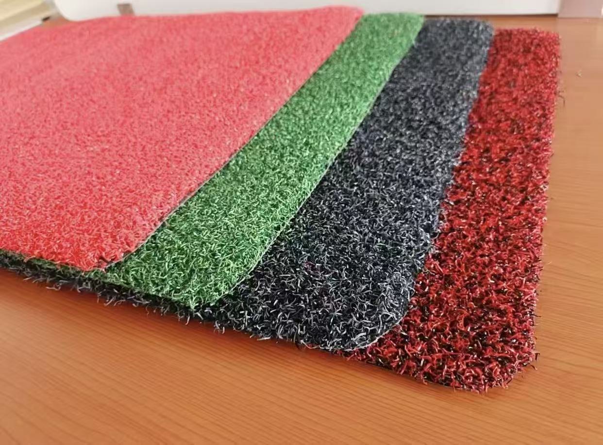 PVC matting sample surfaces